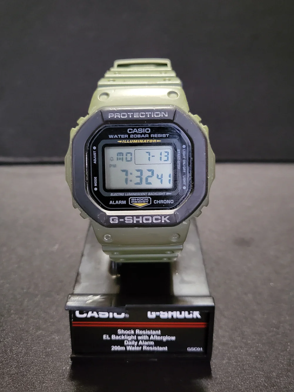 Casio G-Shock DW-5610SU Digital Watch in Olive Green